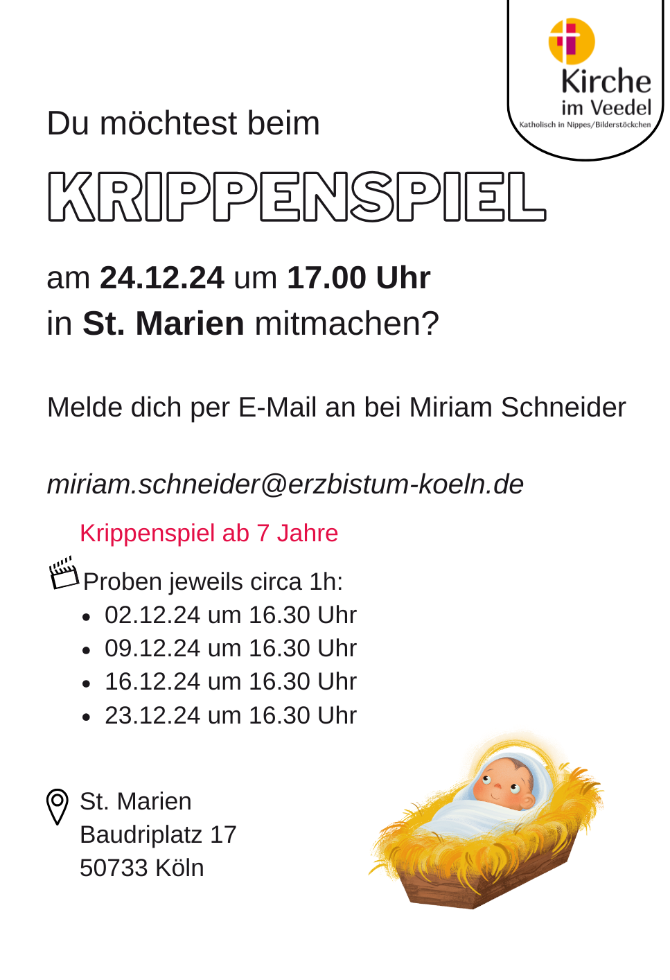 Krippenspiel Marien